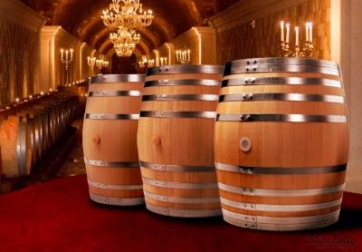 vin-tonneaux-dans-une-cave-a-vin-oaking-vin