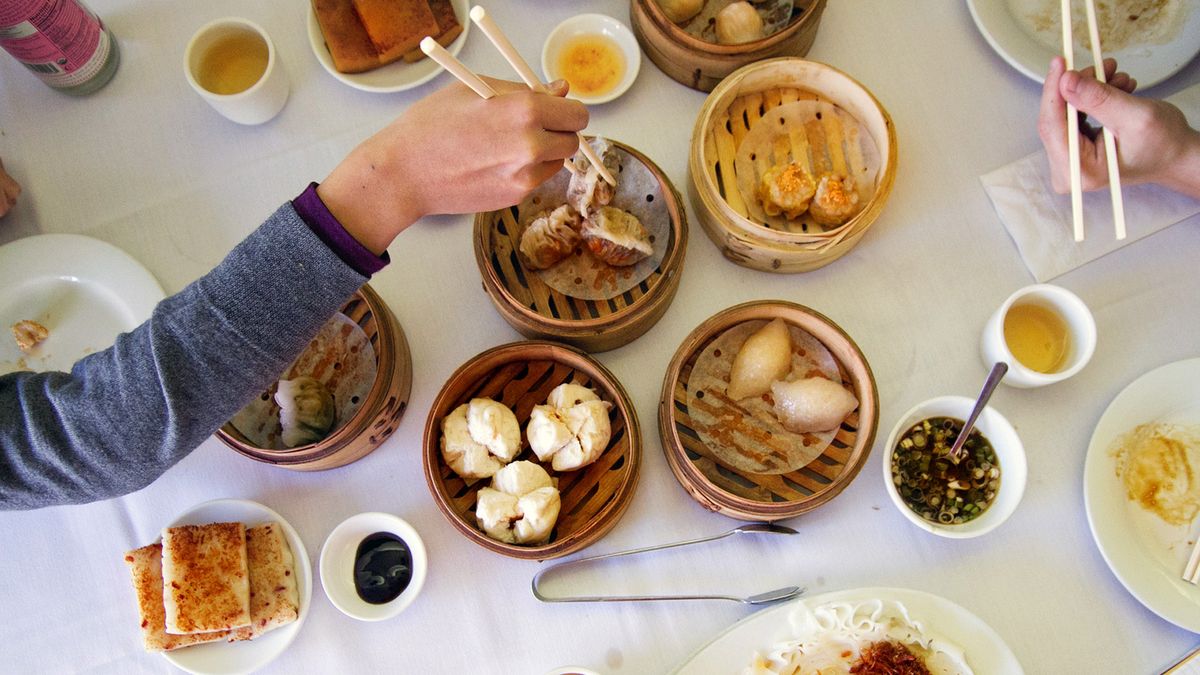Consejos de maridaje de alimentos de Moscato: pruebe la cocina asiática, imagen de dim sum de roboppy