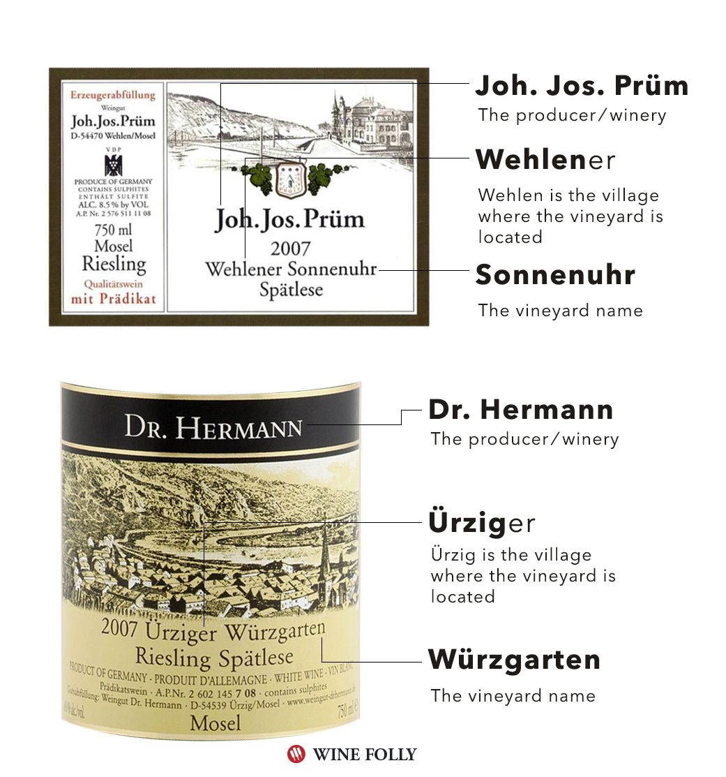как да чета-немски-етикет за вино