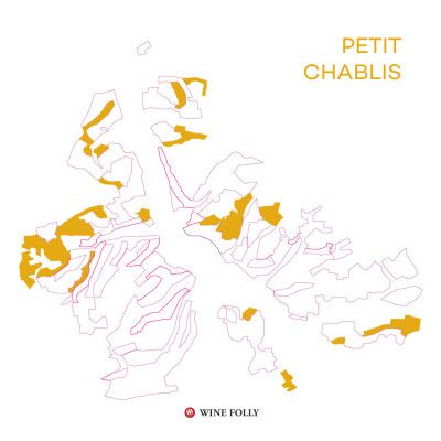 Petit-Chablis-Žemėlapis