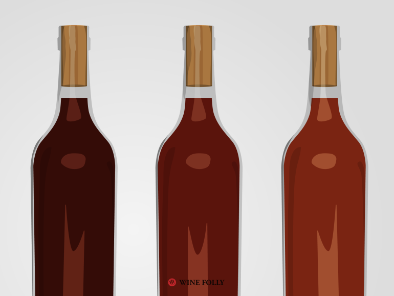 как червеното вино остарява и се окислява