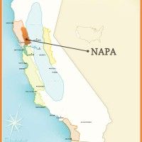 נאפה-קליפורניה-אווה-מפה
