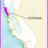 сонома-мапа-ава-винска карта