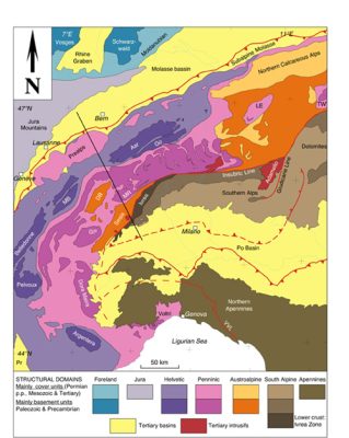 Geology at Terroir ng Savoie Wine Region