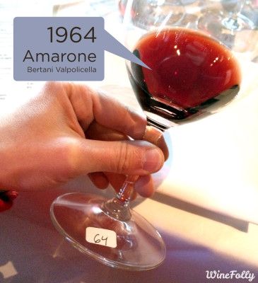 „Bertani Amarone“ vynas nuo 1964 m