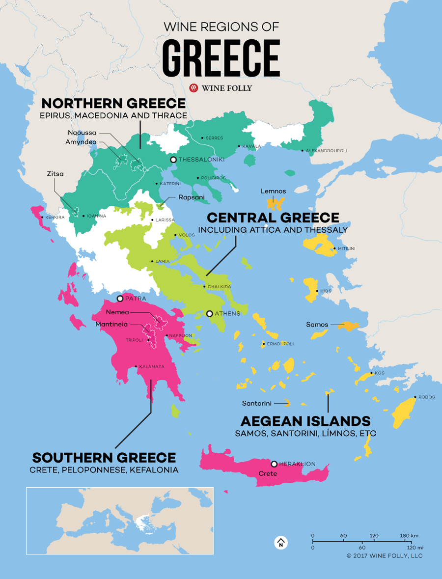 Grško-vino-zemljevid-vino-neumnost-Grčija