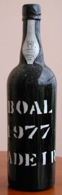 פרסקירה- madeira- בקבוק- 1977- bual- boal