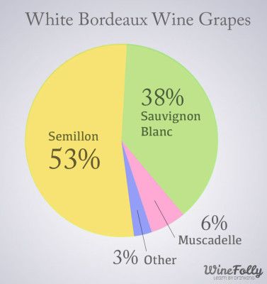 Informatie over witte Bordeaux-wijndruiven