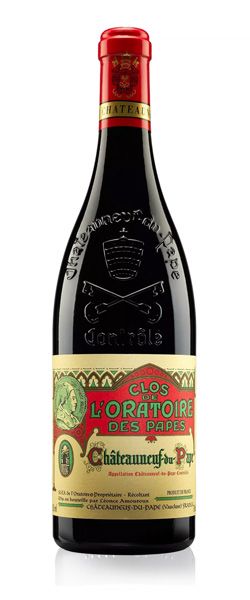 בקבוק יין אוגייר קלוס דה ל-אורטואר דה פאפס - יין שאטונוף-דו-פפה
