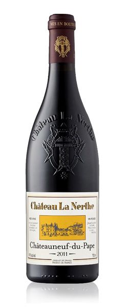 „Château La Nerthe Rouge“ butelis