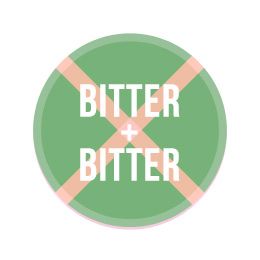 bitter er lik dårlig ikon