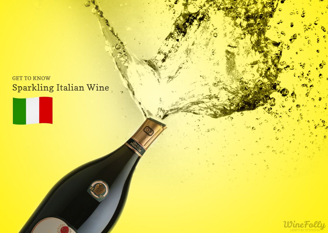 Un recueil de vins italiens pétillants