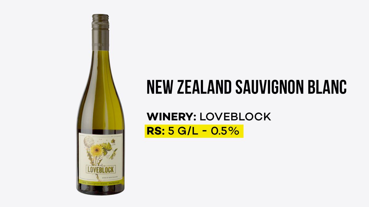 Úrovne sladkosti na Novom Zélande Sauvignon Blanc - bláznivé víno