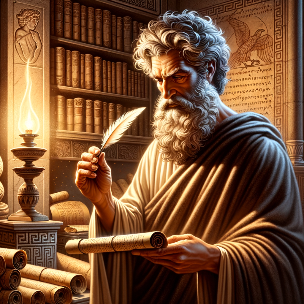 Teofrasto, um filósofo grego