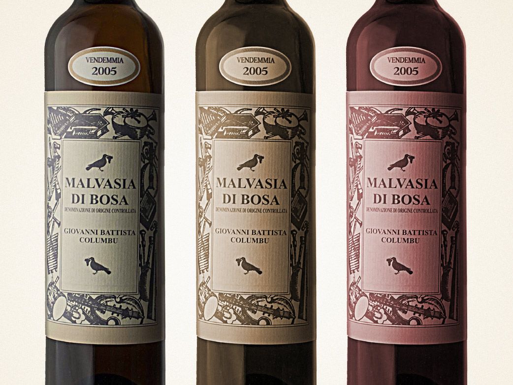 Malvasia-di-Bosa-Sardinie-víno