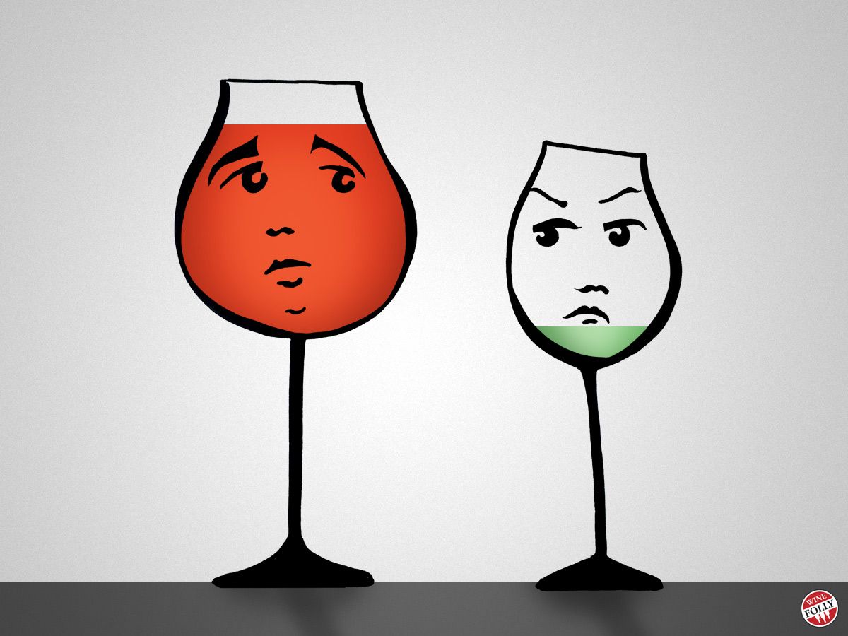 Ali vas pitje vina zredi?