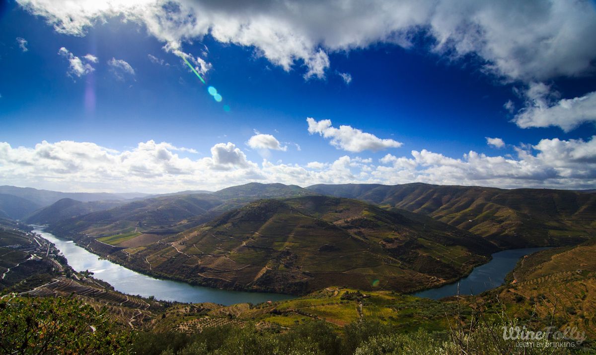 Vínna krajina Douro s výhľadom na Casal de Loivos