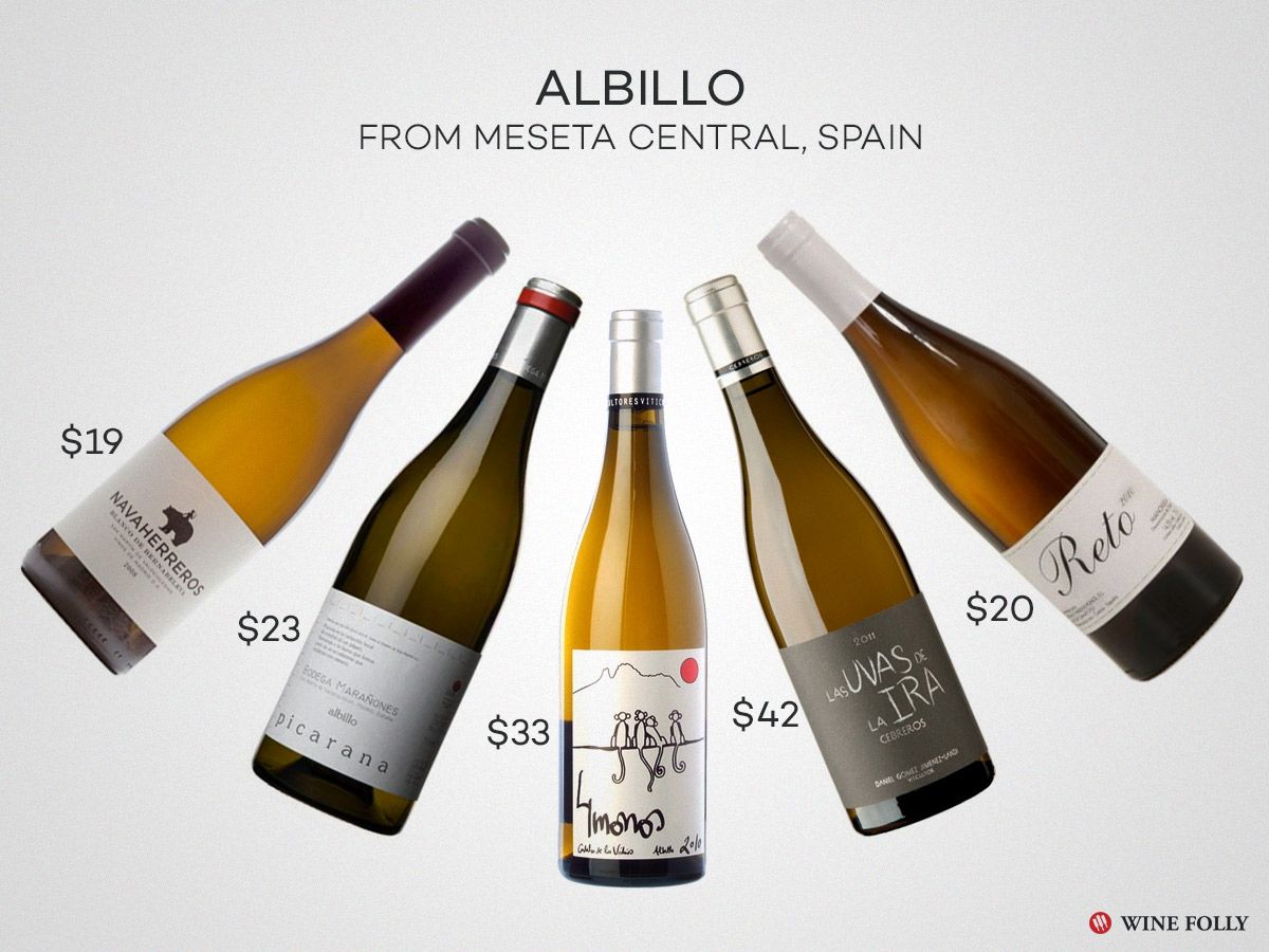 Najlepšie vína z mesta Albillo, ktoré hľadajú na jeseň
