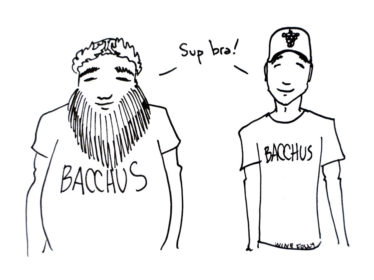 bacchus-dionysus-dieu-illustration-moderne