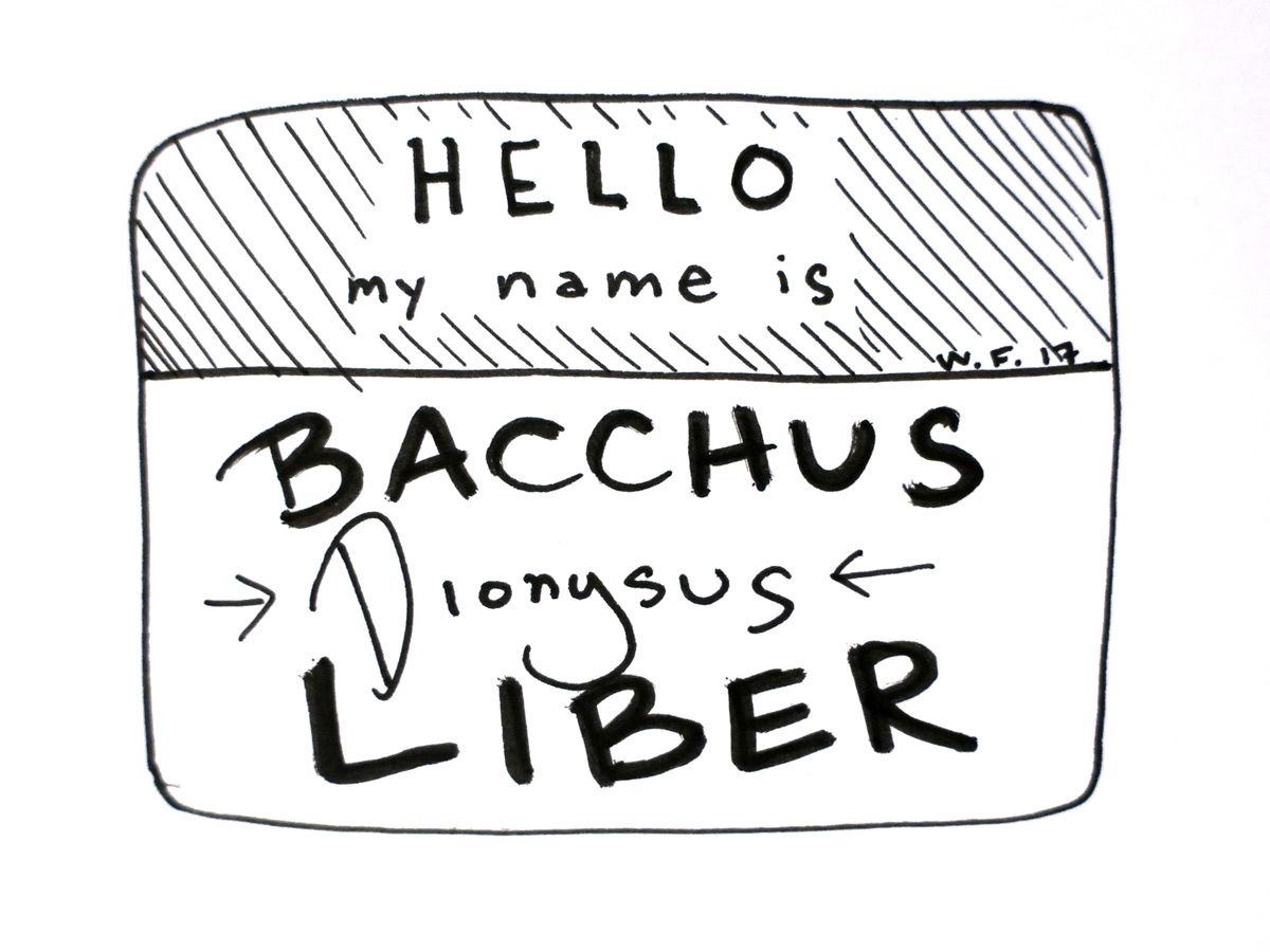 bacchus-dionysus-mano vardas-iliustracija