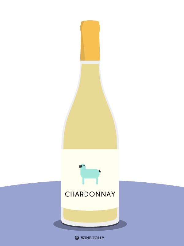 chardonnay-steklenica