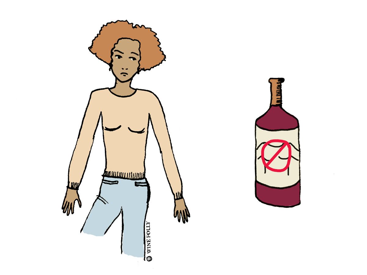 wine-vs-vú-ung thư-rượu-sự điên rồ