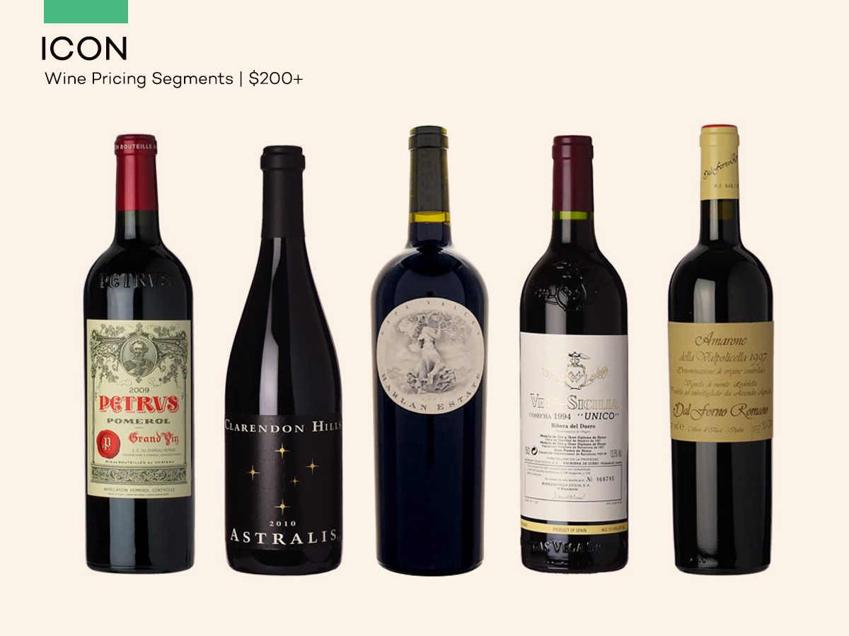 Vyno kainos - „Icon Wines“