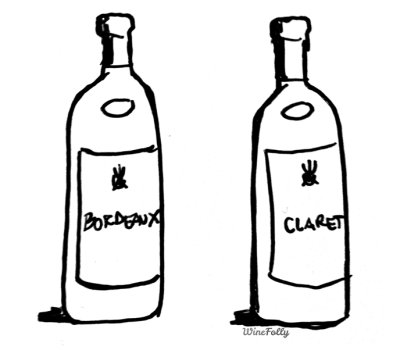 „Bordeaux“ ir „Claret“ ... ar tikrai yra skirtumas?