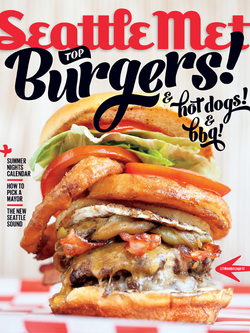 Seattle Met Magazine Julai 2013 terbitan Burger