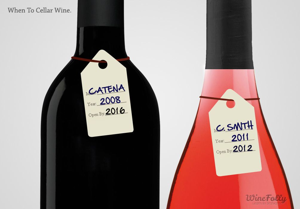 Винени етикети за вино розово и червено вино
