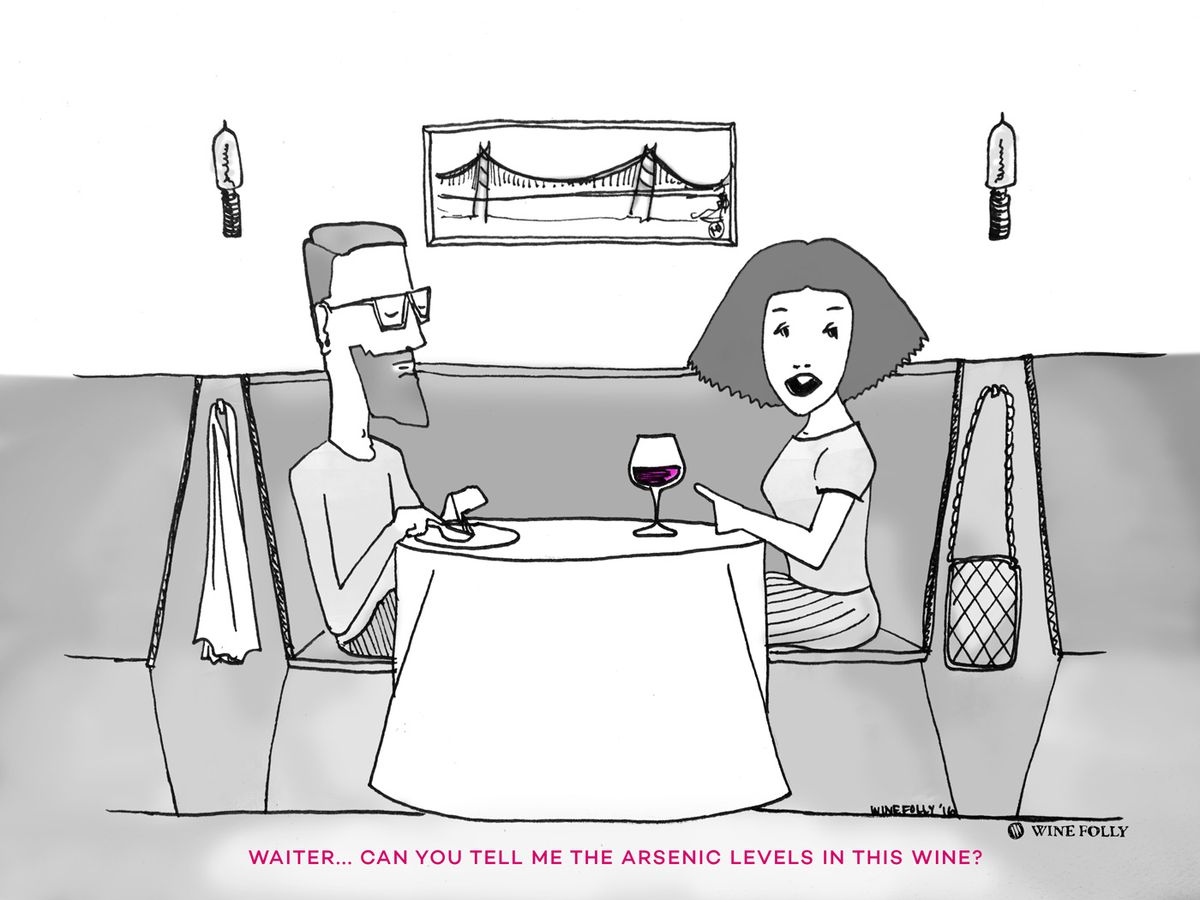 arsenas-vynas-karikatūra-vyno-kvailystė