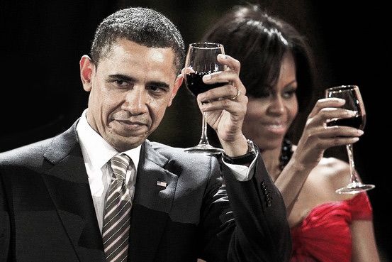 Mišelio ir barako-Obamos-raudonojo vyno mėgėjas