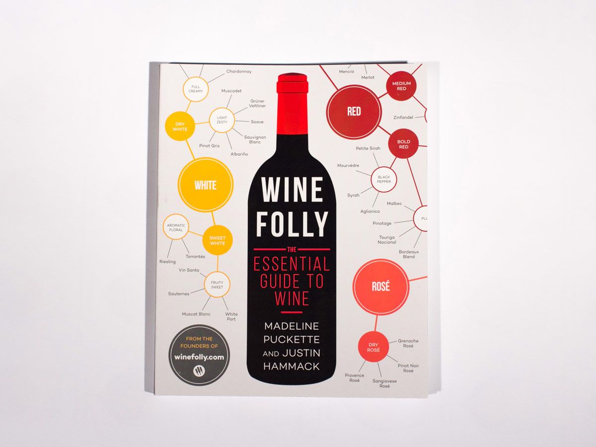 Wine Folly: The Essential Guide to Wine Portada de la edición de EE. UU.