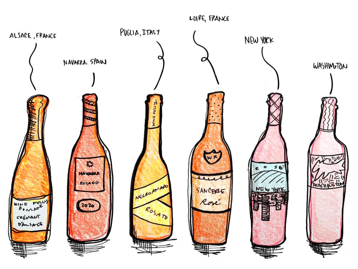 rose-vina-iz-6-držav-ilustracija-winefolly