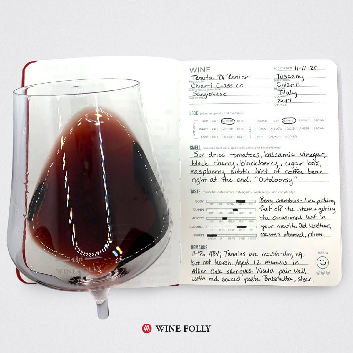 wijnglas-over-dagboek-proefnotities-sangiovese