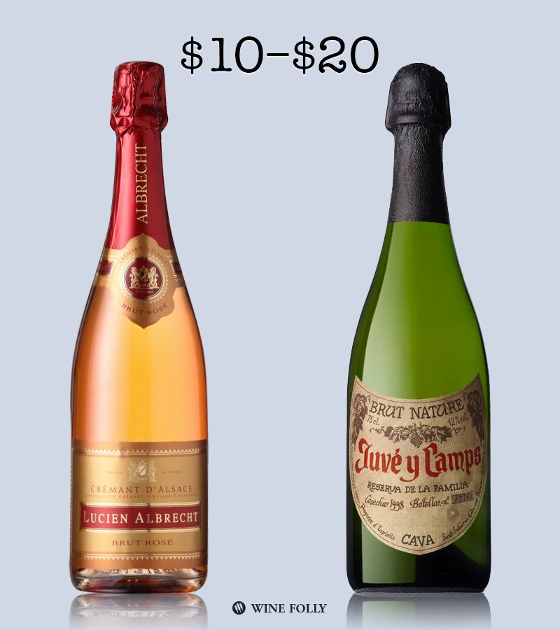 Geriausias „Wine Folly“ putojantis vynas iki 20 USD