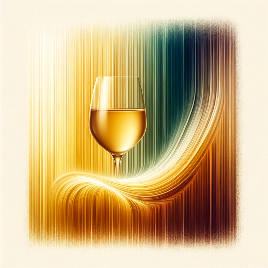 farebný odtieň starého bieleho vína