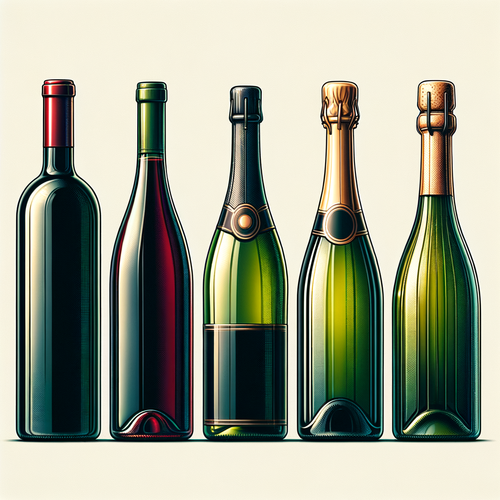 Types de bouteilles de vin