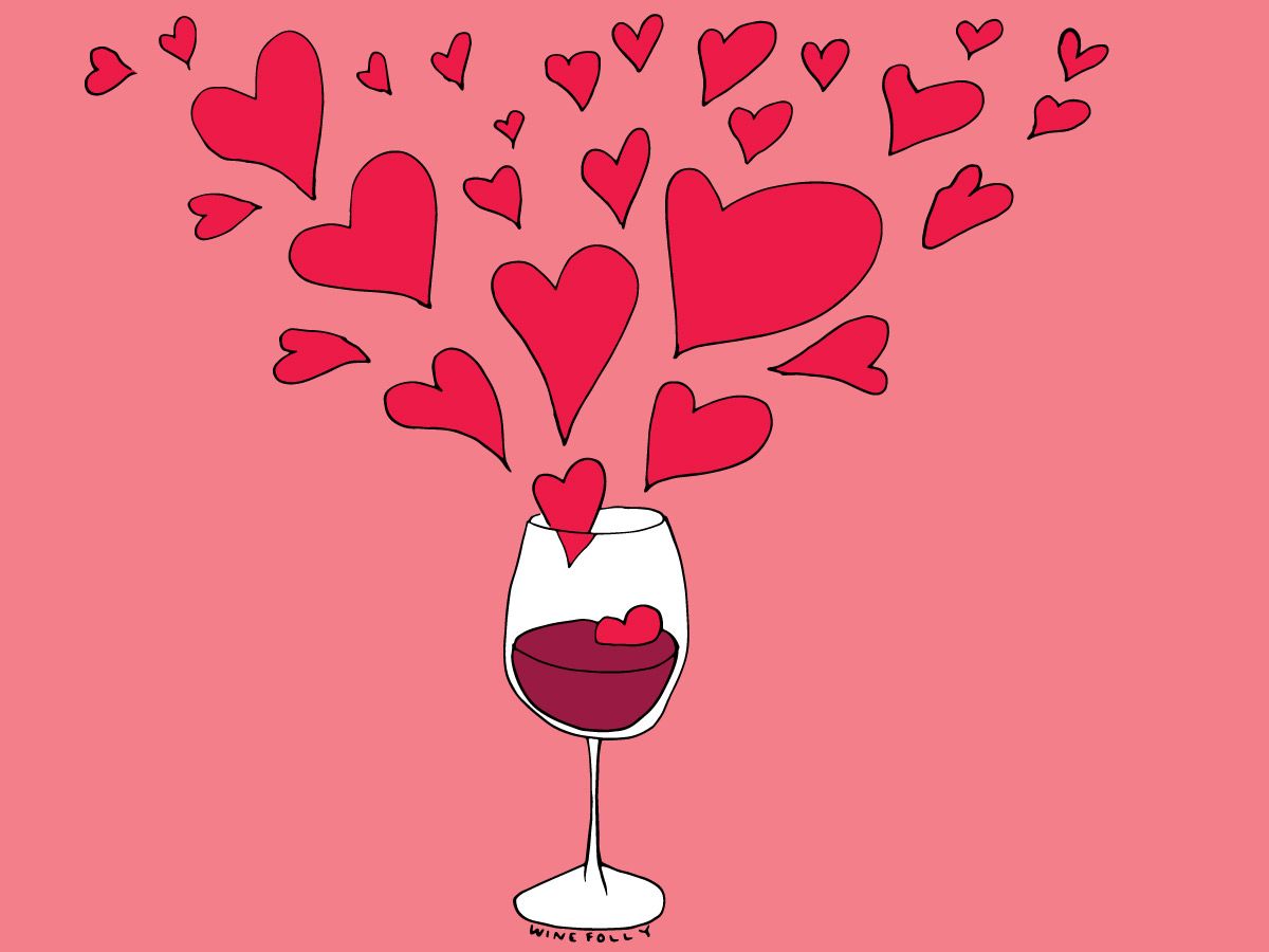 víno-láska-valentína-bláznovstvo