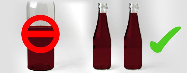 majhne vinske steklenice za konzerviranje ostankov vina