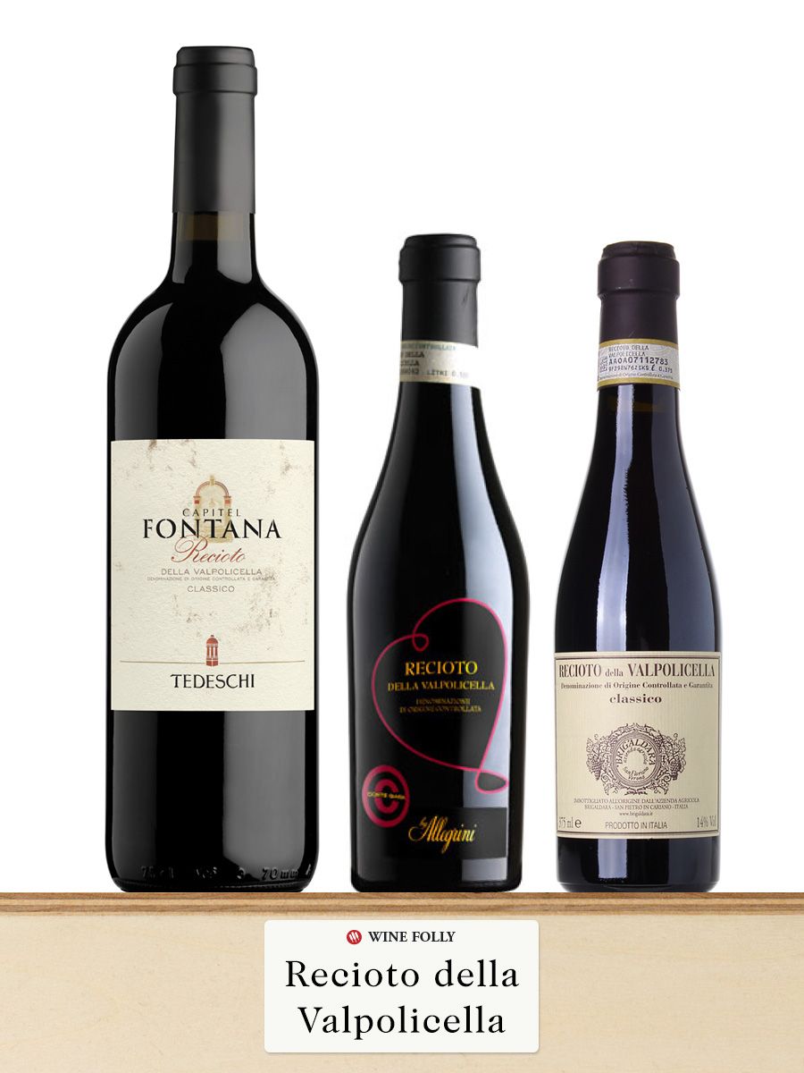 „Recioto-della-valpolicella“ geriausi vynai