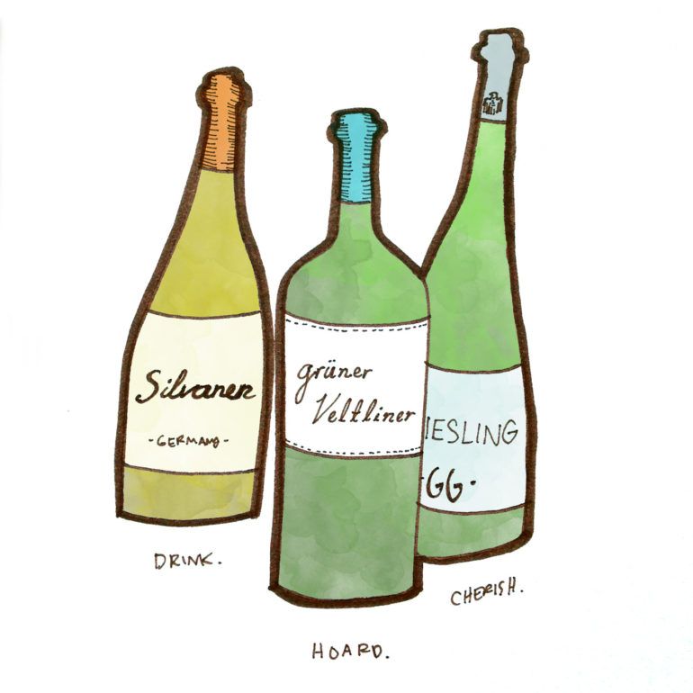 ドイツ語-オーストリア語-リースリング-ボトル-winefolly