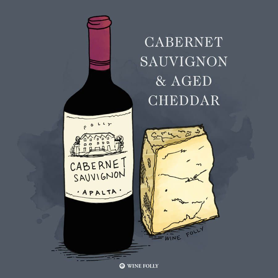 cabernet-sauvignon-cheese-pairing-aged-cheddar