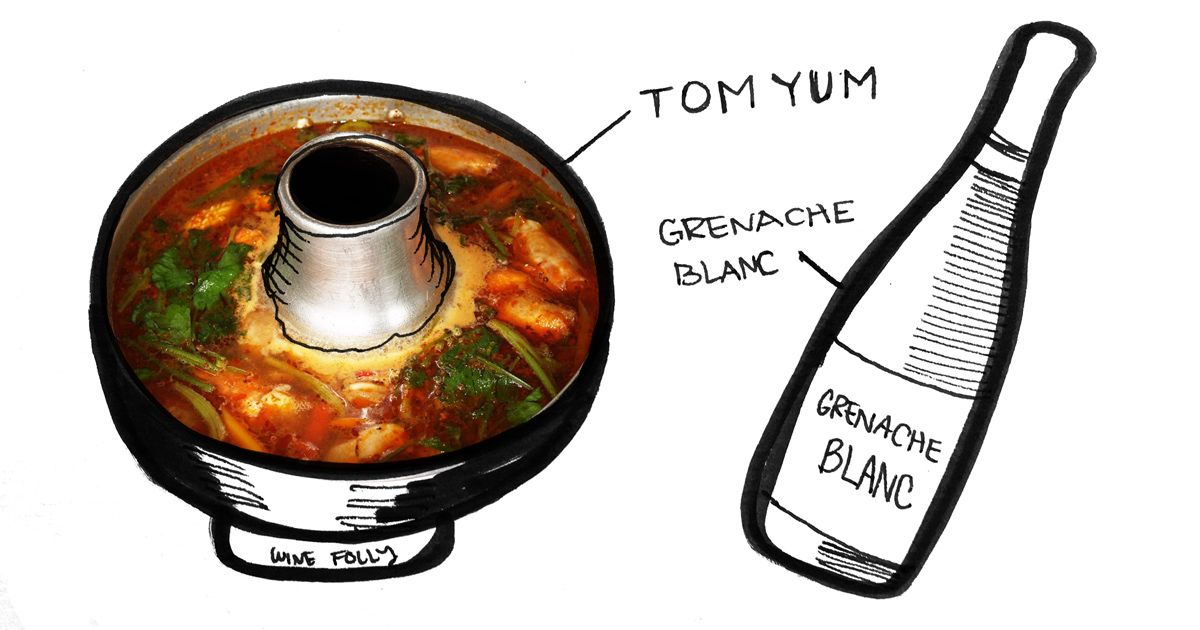 tom-yum-soup-garnatxa-blanc-pairing-winefolly-illustration