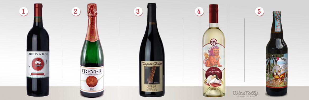 Top 5 najlepších vín na večeru vďakyvzdania